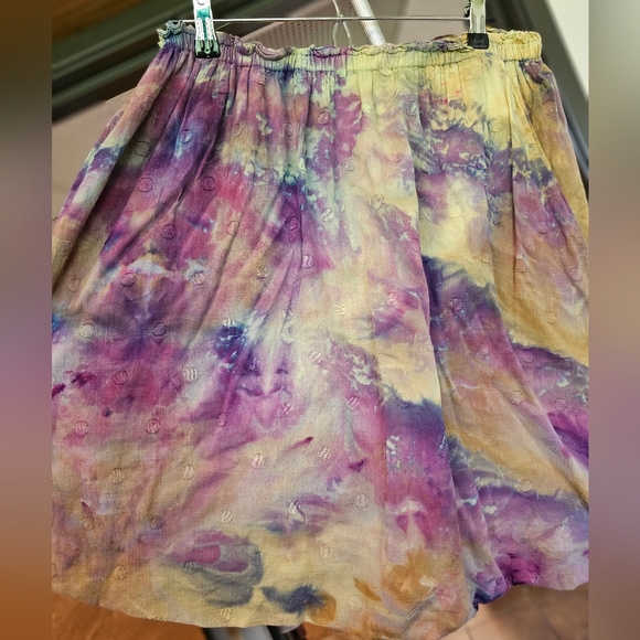 Recycled Riot dyed Jupiter's landing skirt - Picture 4 of 5